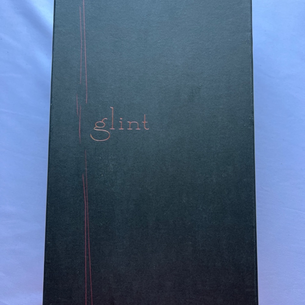 Nib Glint “Kailey” Chocolate Peep Toe Pump - image 6